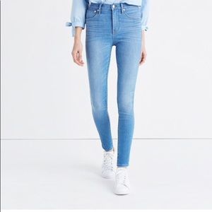 Madewell 10” high rise skinny